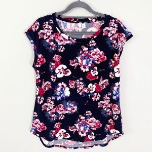 Elle | Medium Cherry Blossom Floral Blouse